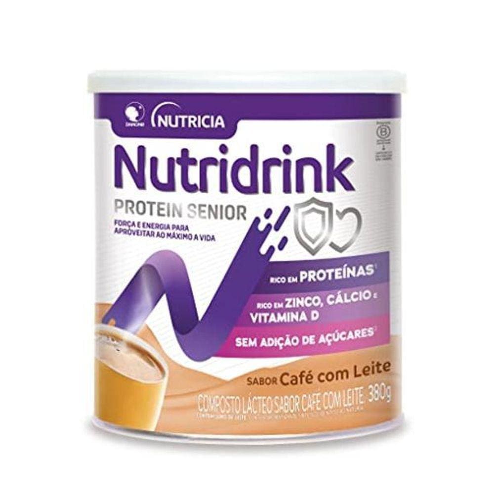 Nutridrink Protein Senior Café 380g - Fortaleça A Imunidade