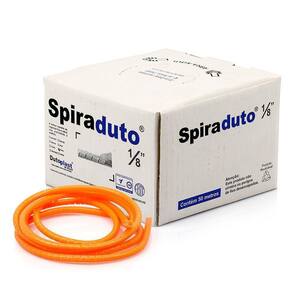 Spiraduto 1/8 Organizador De Cabos - Dutoplast Laranja 50M