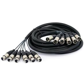 Multicabos Com Conectores Xlr 6 Vias Amphenol - 1 Mt