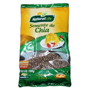 Semente De Chia 100G Natural Life - Kodilar