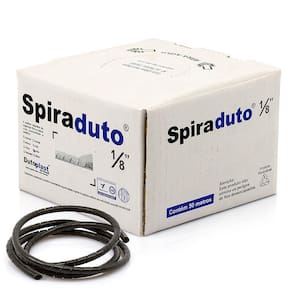 Spiraduto 1/8 Organizador De Cabos - Dutoplast - Preto 10M
