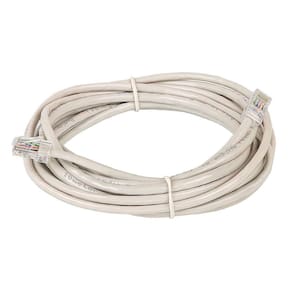 Cabo De Rede Cat5E Montado Branco - 4 Metros