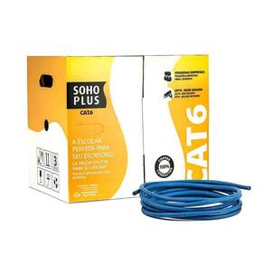 Cabo De Rede Cat6 Furukawa Sohoplus Azul - 20 Metros
