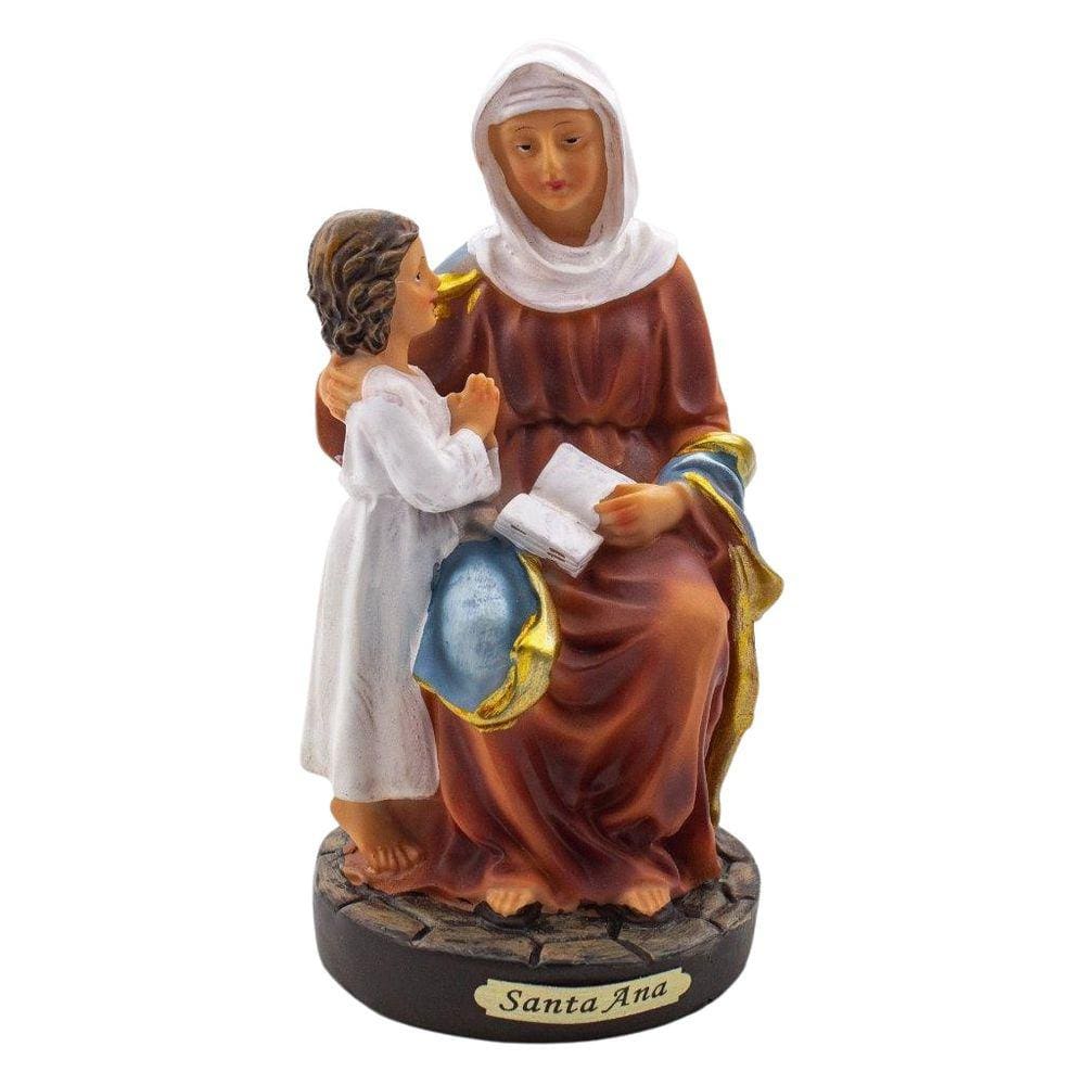 Imagem Santa Ana Importada Resina 20 Cm