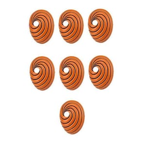 Kit 7 Máscara Anime Naruto Tobi Obito Uchiha Akatsuki