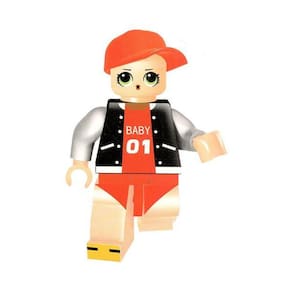 Boneca Lol Bloco De Montar Compatível Com Lego - M.C. Swang