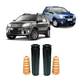 Par Kit Reparo Batente Traseiro Ford Ecosport 2003 Até 2012