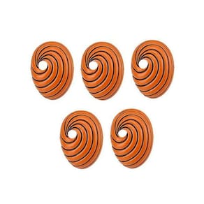 Kit 5 Máscara Anime Naruto Tobi Obito Uchiha Akatsuki