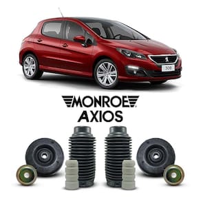 Kit Coxim Batente Coifa Dianteiro Peugeot 308 2015 A 2019