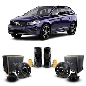 Par Kit Batente Suspensão Dianteira Volvo Xc60 2011 A 2017