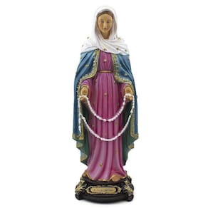 Imagem Nossa Senhora Das Lagrimas Importada Resina 32 Cm