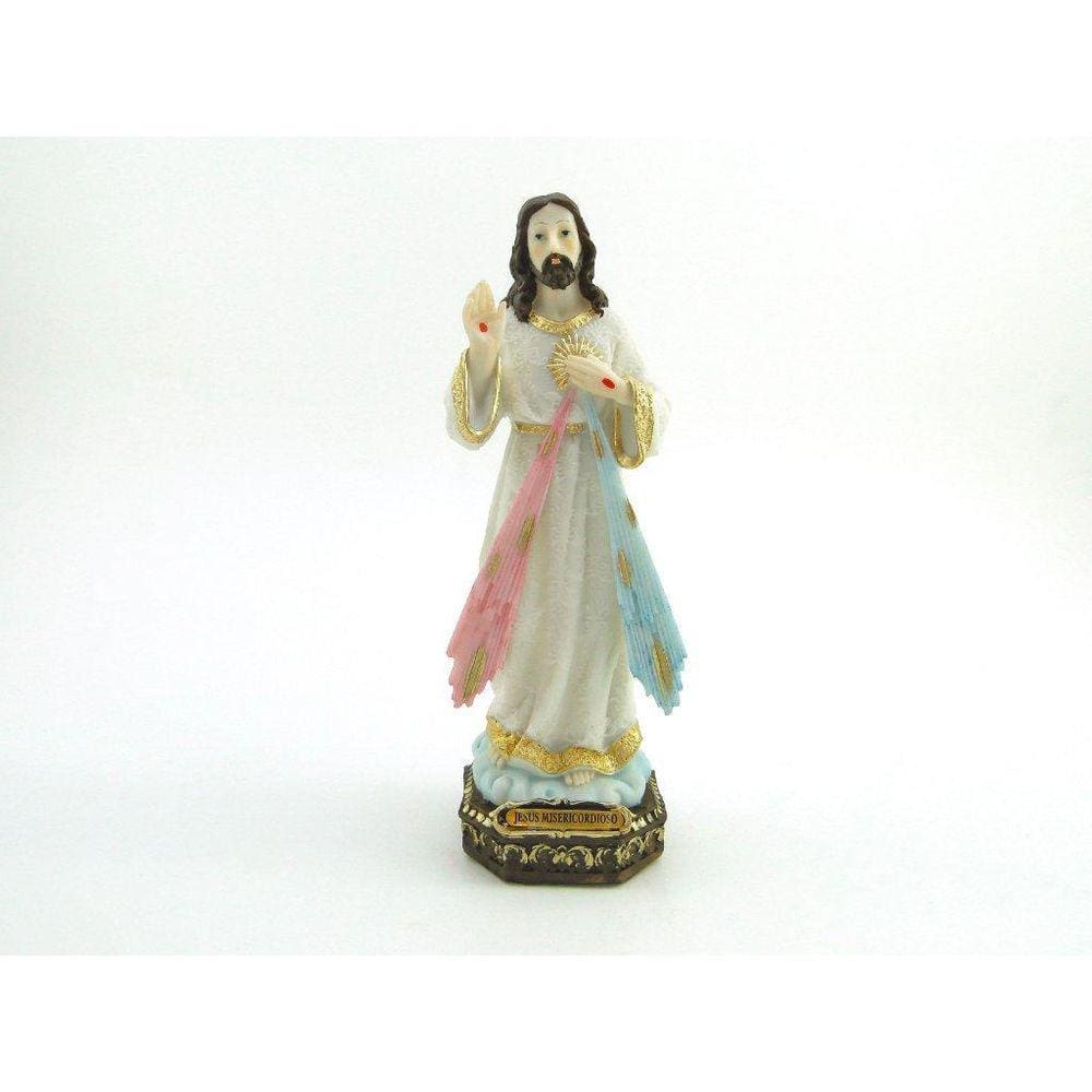 Imagem Jesus Misericordioso Resina 20 Cm