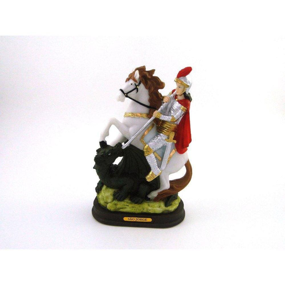 Imagem São Jorge Resina 20 Cm
