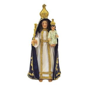 Imagem Nossa Senhora Da Lapa Importada Resina 20 Cm