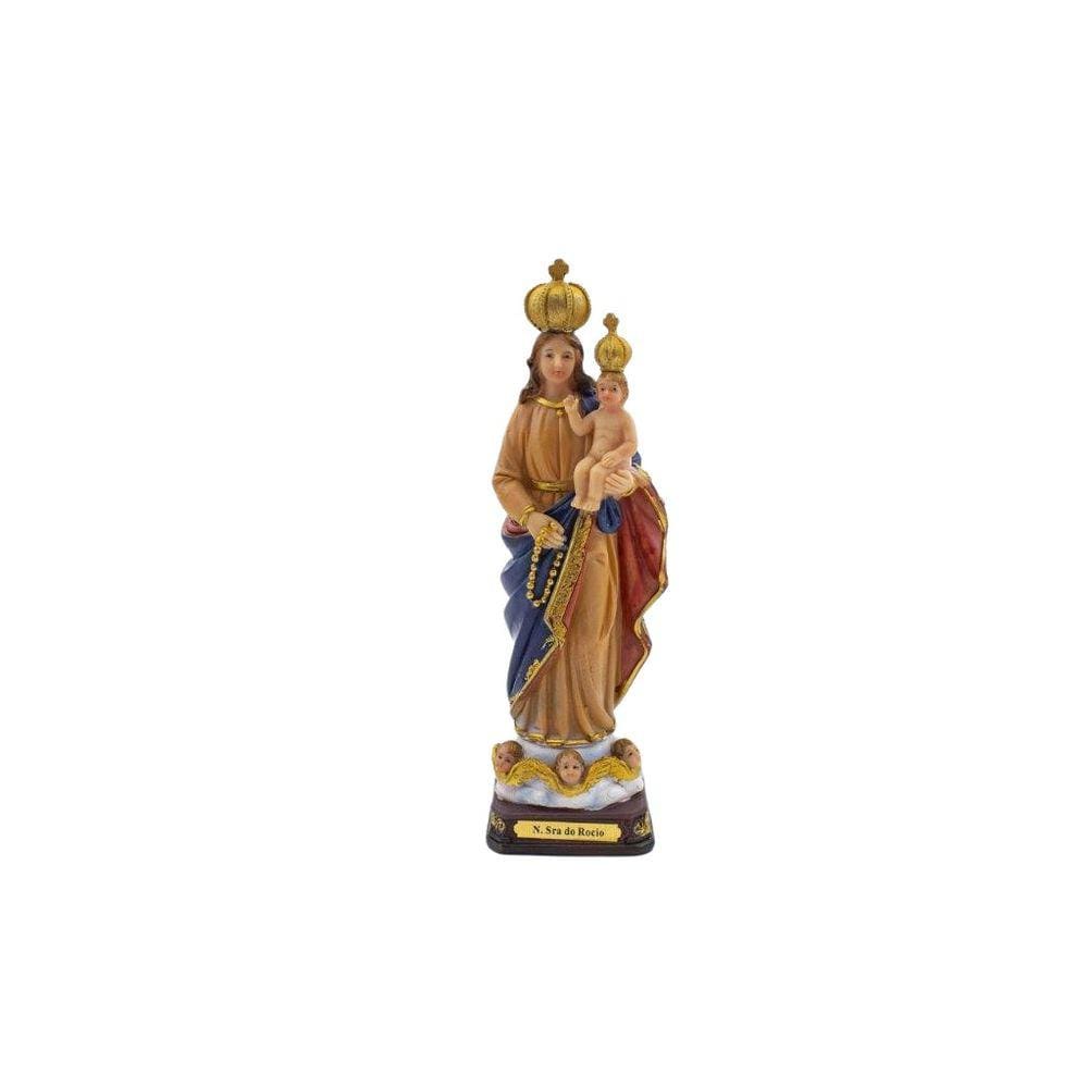 Imagem Nossa Senhora Do Rocio Importada Resina 20 Cm