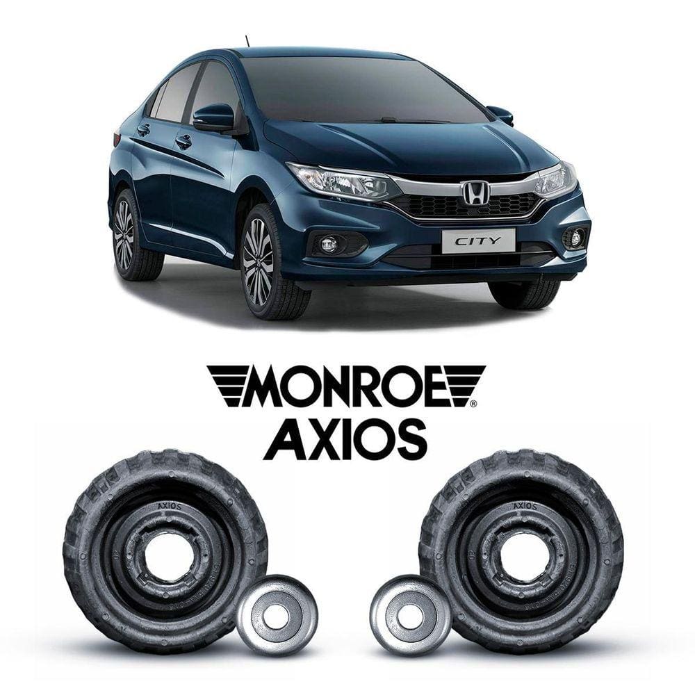 Par Suporte Com Rolamento Dianteiro Honda City 2015 Até 2021