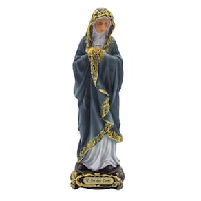 Imagem Nossa Senhora Das Dores Importada Resina 12,5 Cm