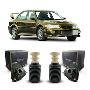 2 Kit Batente Coxim Dianteiro Mitsubishi Lancer 1997 A 2000