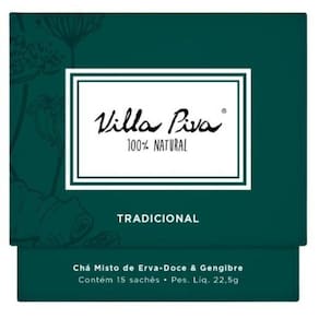 Chá Misto Tradicional Villa Piva 15 Sachês