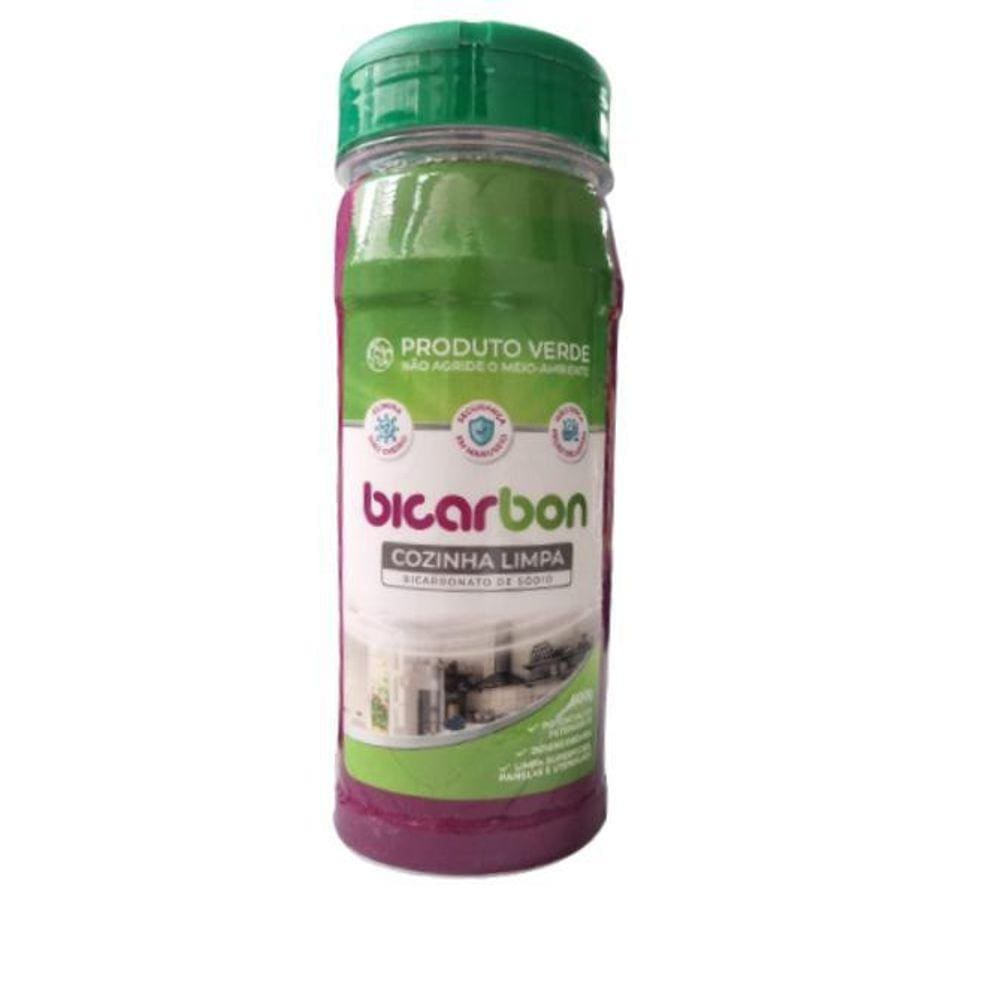 Kit 2 Bicarbonato De Sódio Cozinha Limpa Bicarbon 600G