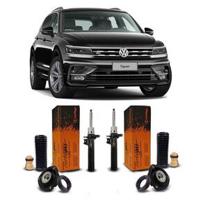 Par Amortecedor + Kit Dianteiro Tiguan Allspace 2018 A 2022