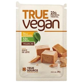 Proteína True Vegan Doce De Leite Sachê True Source 34G