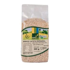 Kit 2 Arroz Cateto Integral Orgânico Coopernatural 500G