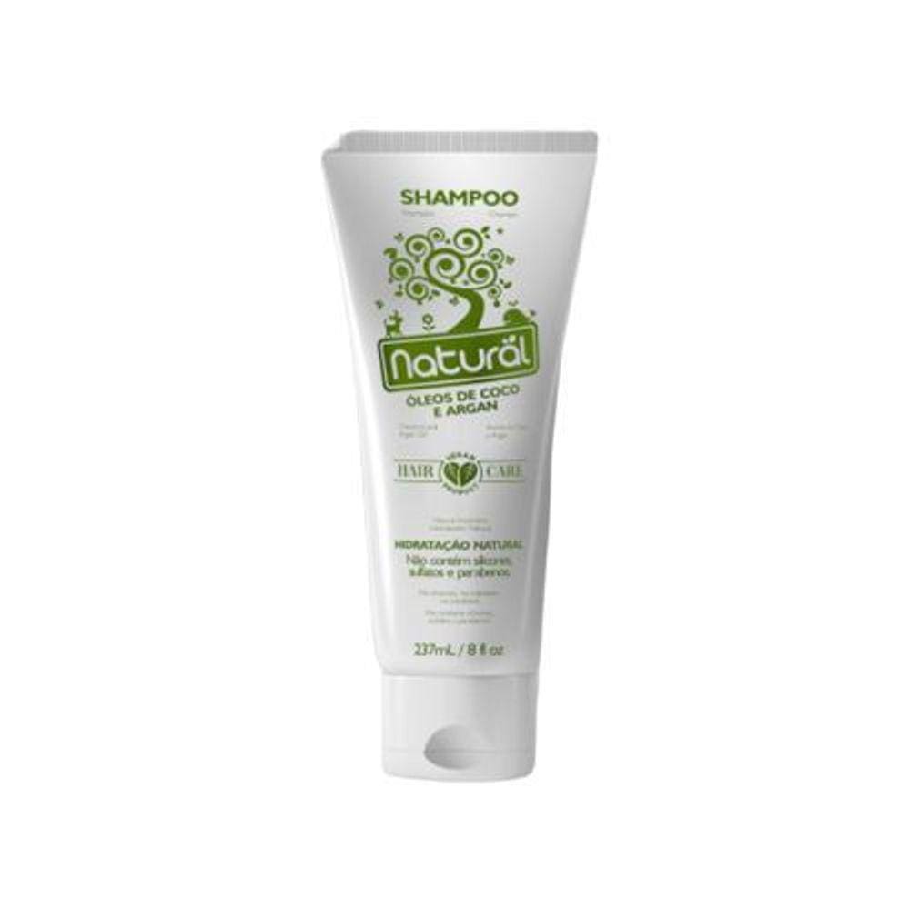 Kit 2X: Shampoo Óleo De Coco E Argan Natural 237Ml