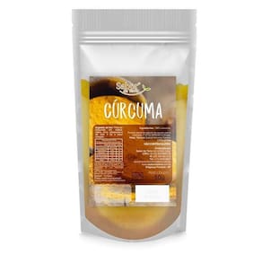 Kit 3X: Cúrcuma Em Pó Sabor Da Terra 50G