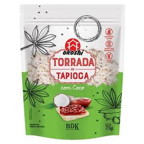 Kit 6X: Torrada De Tapioca Com Coco Okoshi 75G