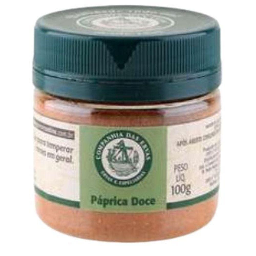 Páprica Doce Companhia Das Ervas 100G