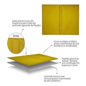Album Para 80 Fotos 15X21 Dourado Bodas Noivado Lembranças
