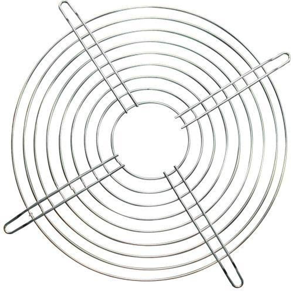Grade Metálica para Ventilador 200mm - Aço Cromado