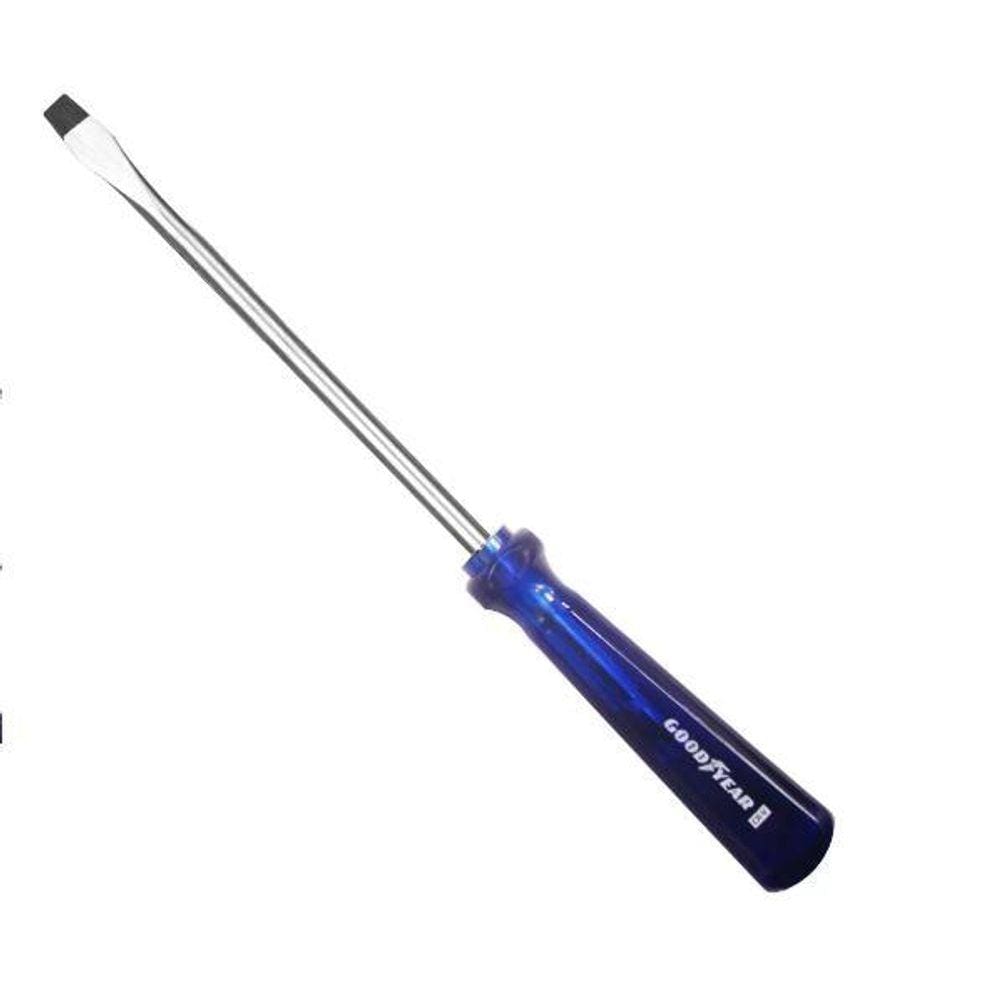 Chave De Fenda De 1/4 X 4 Pol. Com Cabo Pvc Goodyear