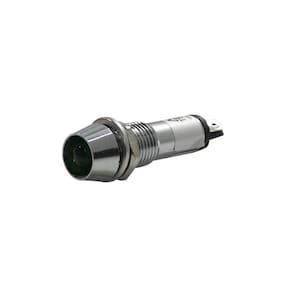 Sinaleiro Metálico 8mm 220V LED Verde TPN - Metaltex