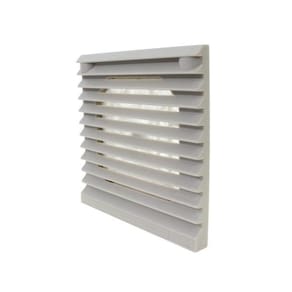 Grelha Plástica Filtro Ventilador 80X80 Modelo Pv Metaltex