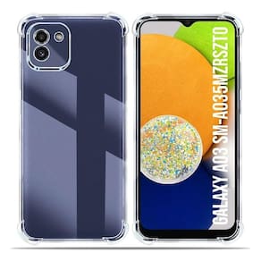 Capa Capinha Samsung A03S Antishock Transparente