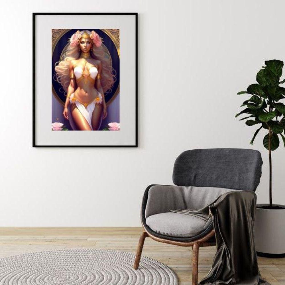 Quadro Decorativo Afrodite - Arquétipo - 60X48Cm