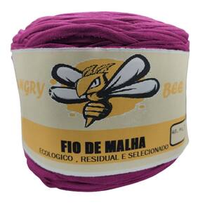 Fio Malha Residual 1Kg Artesanato Croche Trico Vinho Cardeal