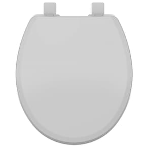 Assento Sanitario Universal Pp Evolution Convencional Cinza Claro/Prata Louça Universais