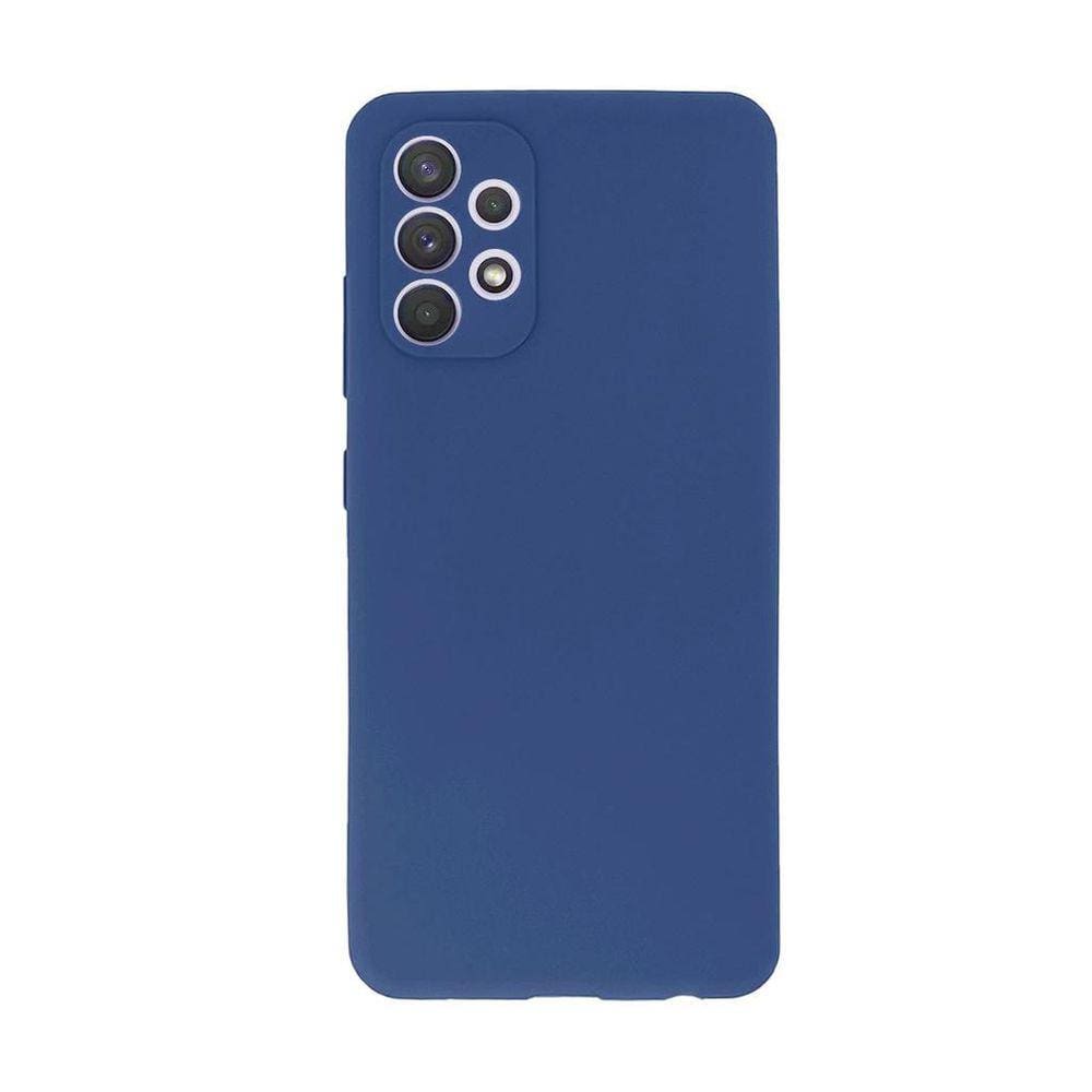 Capinha Galaxy A32 4G Silicone Aveludado Azul Mar Protetor