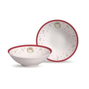 Conjunto 6 bowls decorados Ludic 300ml Natal