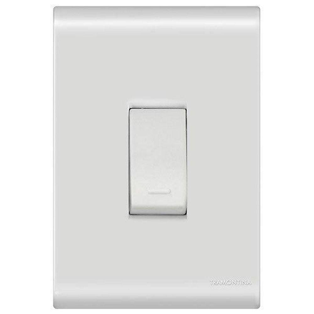Conjunto 1 Interruptor Simples - Tramontina Liz - 57170001