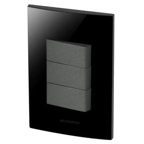Conjunto 1 Simples + 2 Paralelos - Inova Black / Grafite