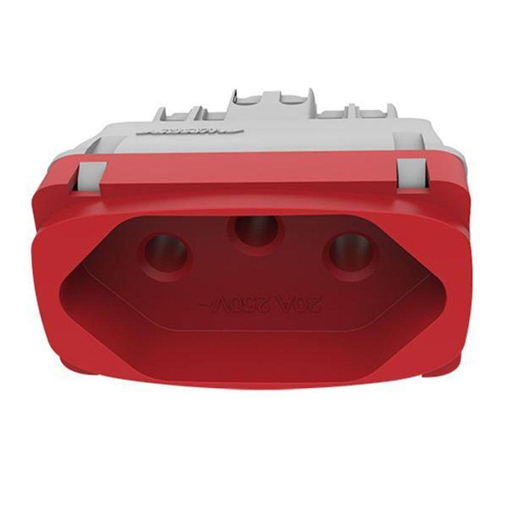Módulo Tomada 20A Vermelho - Alumbra Gracia - 85315