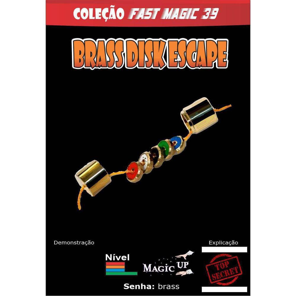 Brass Disk Escape - Coleção Classic N 39 R+