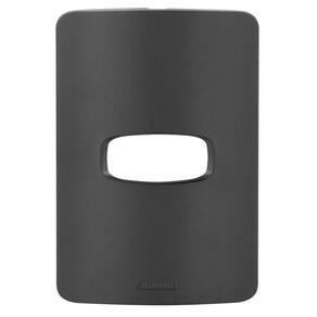 Placa 1 Módulo 4X2 - Alumbra Gracia Black Maxx - Gbmx036