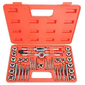 Kit Macho e Tarraxa Charbs 40 Peças - Aço - Preciso