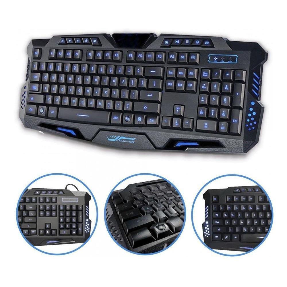 Mesa Gamer Porta Teclado | Casas Bahia