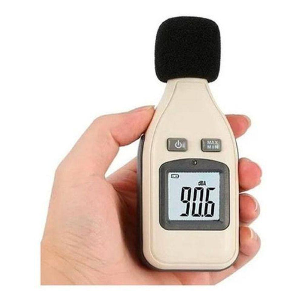 Decibelímetro Digital Medidor De Som Digital 30-130 Decibéis
